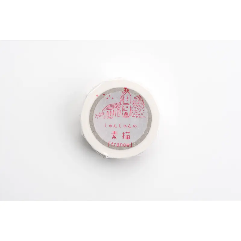 Classiky x shunshun France Masking Tape - Red