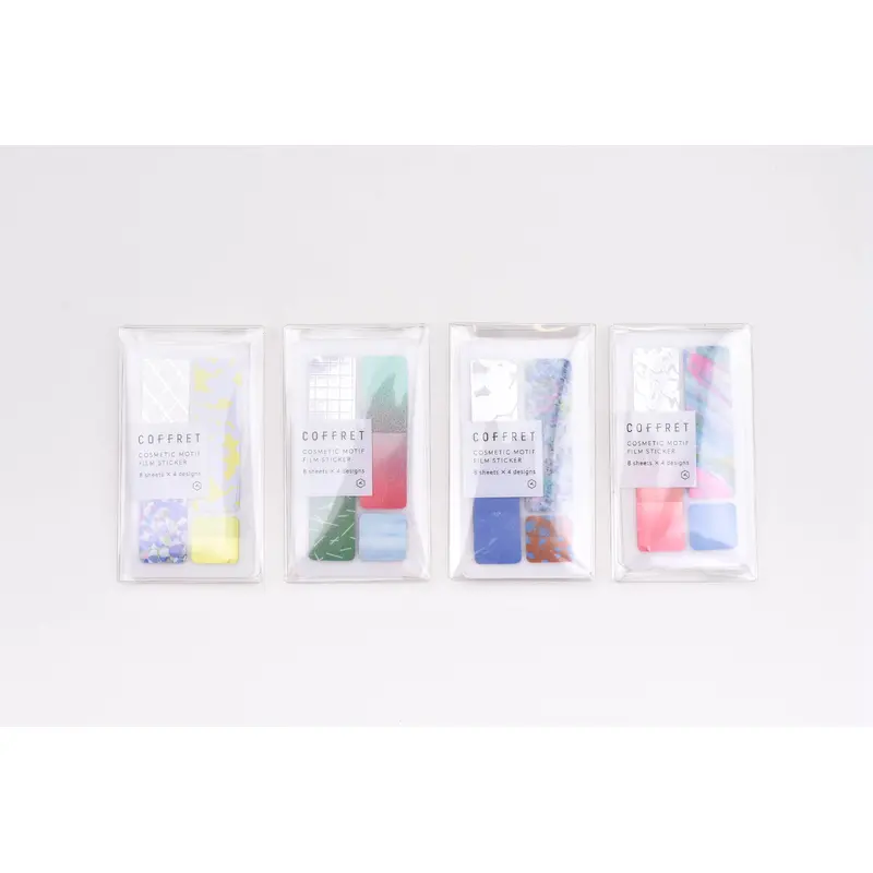 Hitotoki Coffret Cosmetic Motif Film Sticker - Bar