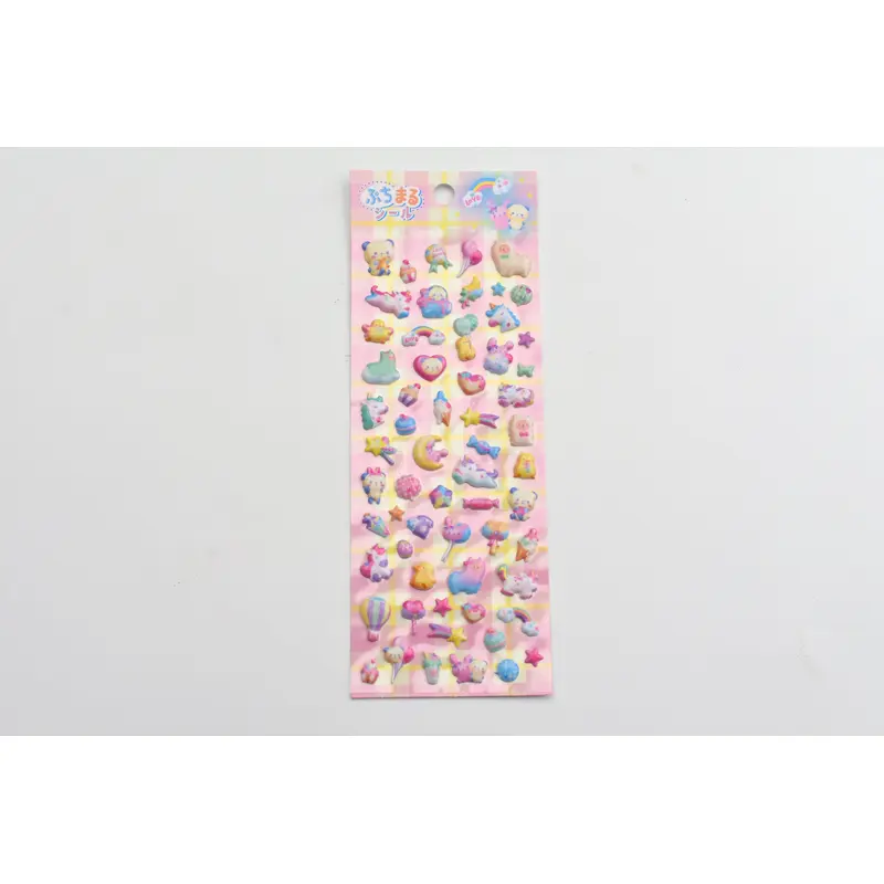 Puffy Sticker - Fuwafuwa Cute