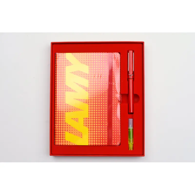 LAMY AL-Star Fountain Pen - Glossy Red - 2023 Special Edition Set