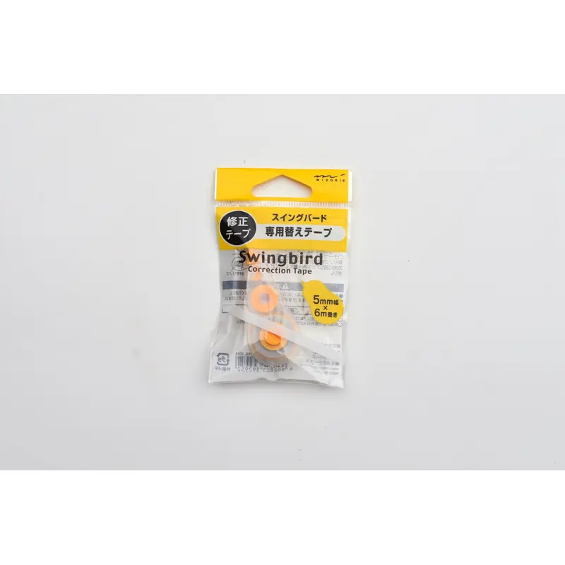 Midori Swingbird Correction Tape - Refill