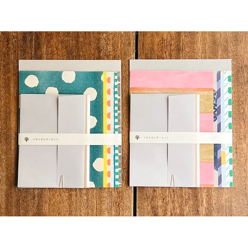 Mizushima IROIRO Letter Set - Dots and Stripes