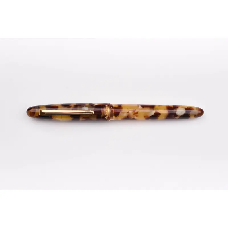 Esterbrook Estie Fountain Pen - Tortoise - Gold Trim