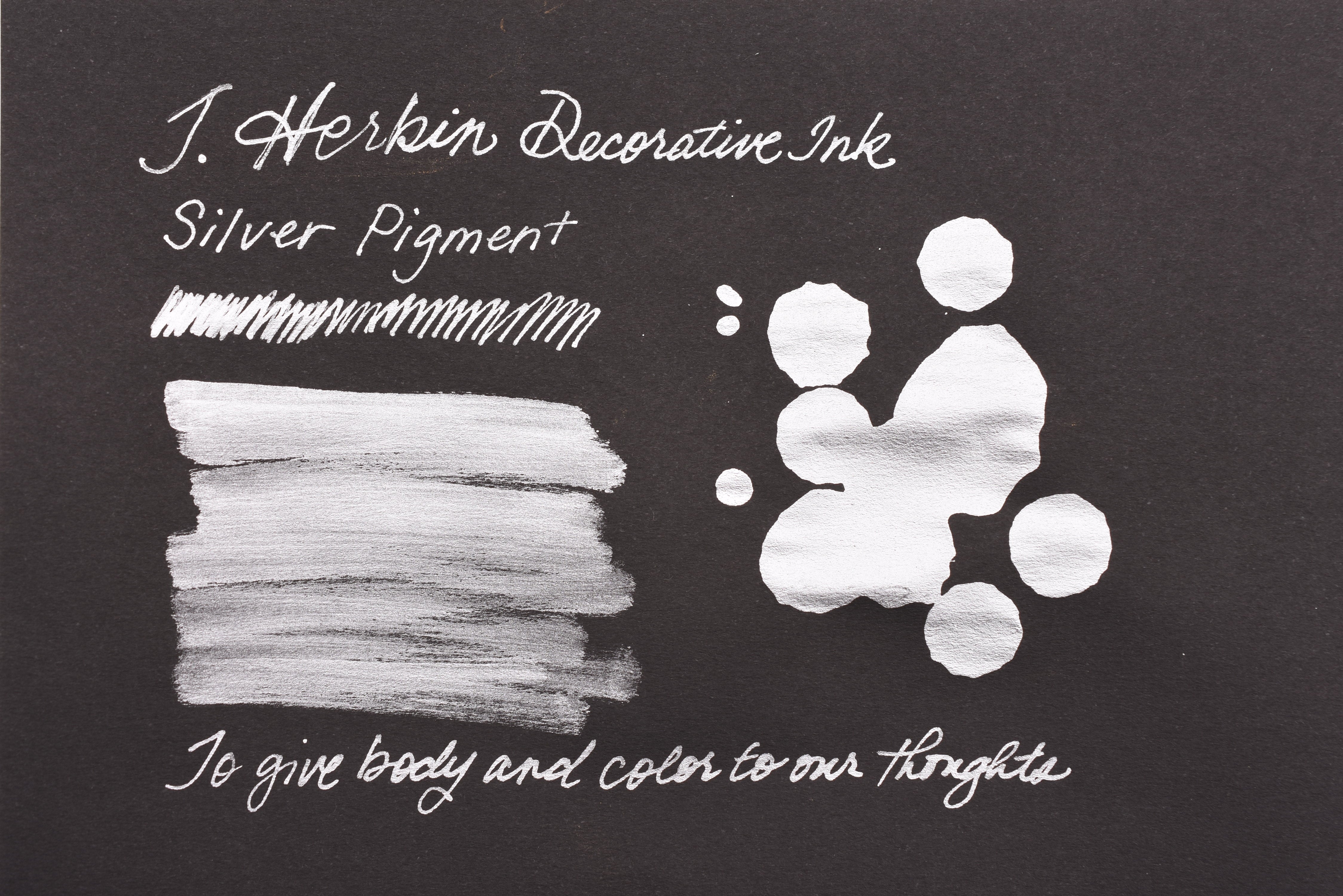 J. Herbin - Decorative Pigment Ink - Silver