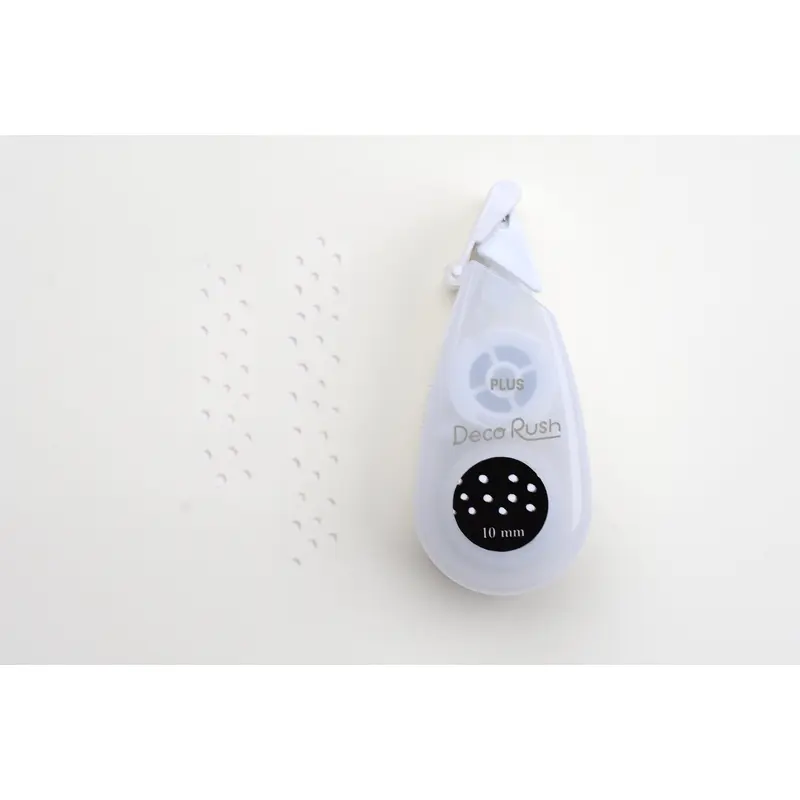 PLUS Deco Rush - Limited Monochrome Series - Snow Dot