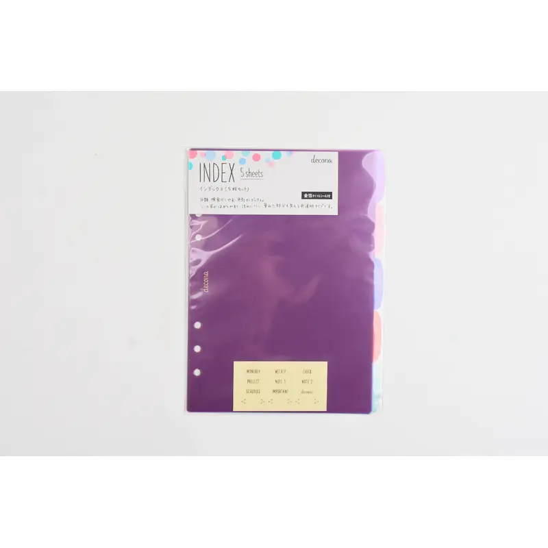 Raymay Decona - A5 Size - Accessories