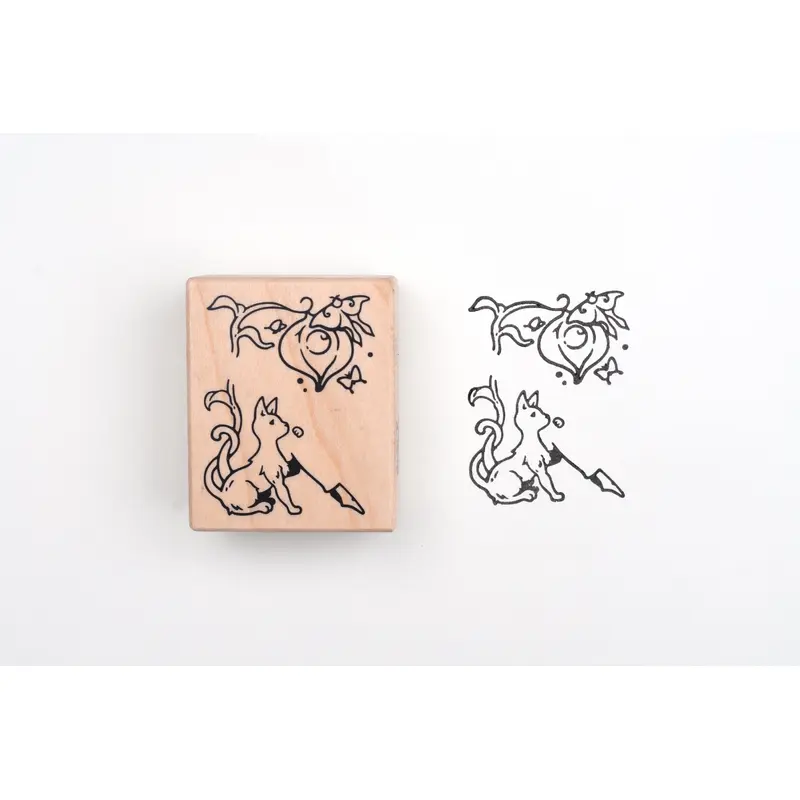 Stationery Zoo - Night Watcher Currently Inked Stamp