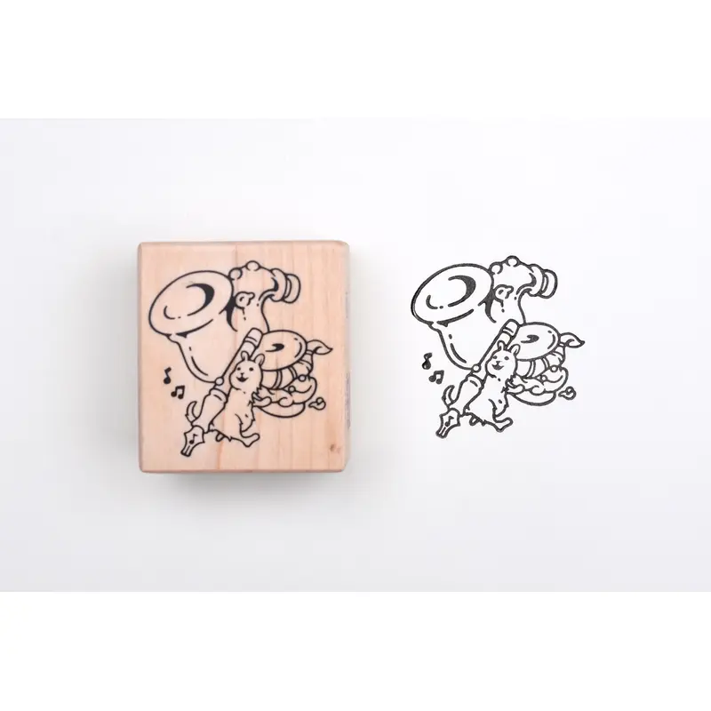 Stationery Zoo - Pacing Quokka Ink Stamp