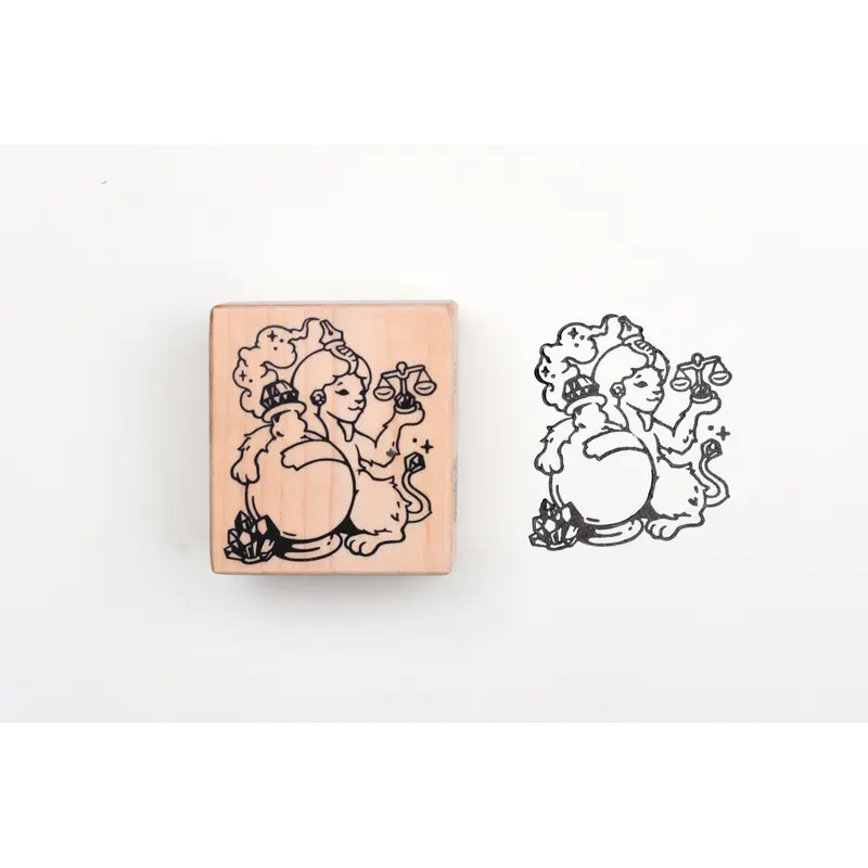 Stationery Zoo - Sphinx of Black Quartz Ink Stamp