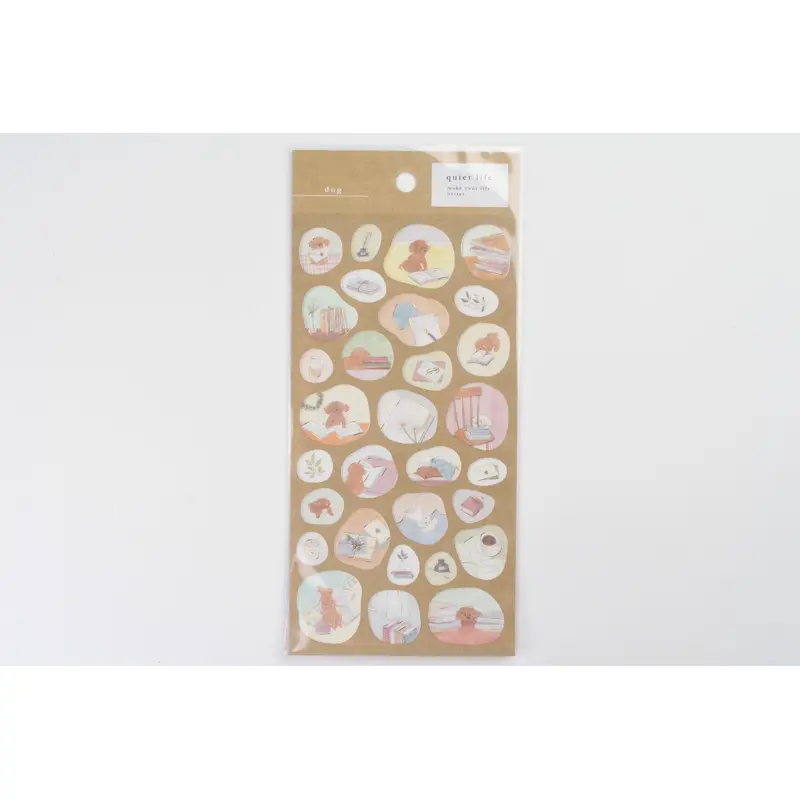 Quiet Life Sticker - Dog