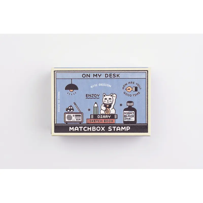 Eric Small Things x SANBY Matchbox Stamp - On My Desk