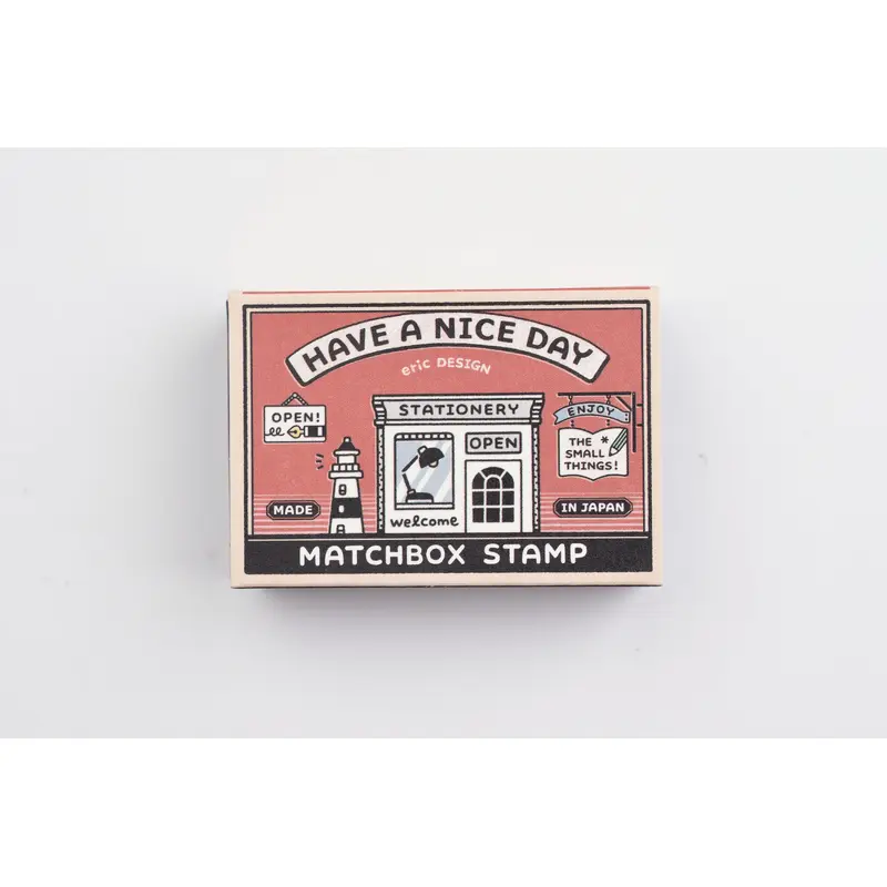 Eric Small Things x SANBY Matchbox Stamp - Stationery Store