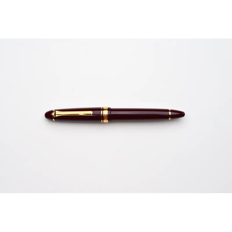 Sailor 1911 Large Lefty - Maroon/Gold Trim