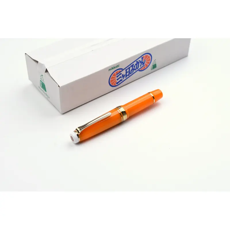 BUNGUBOX Original Fountain Pen - Mikkabi Mandarin Orange