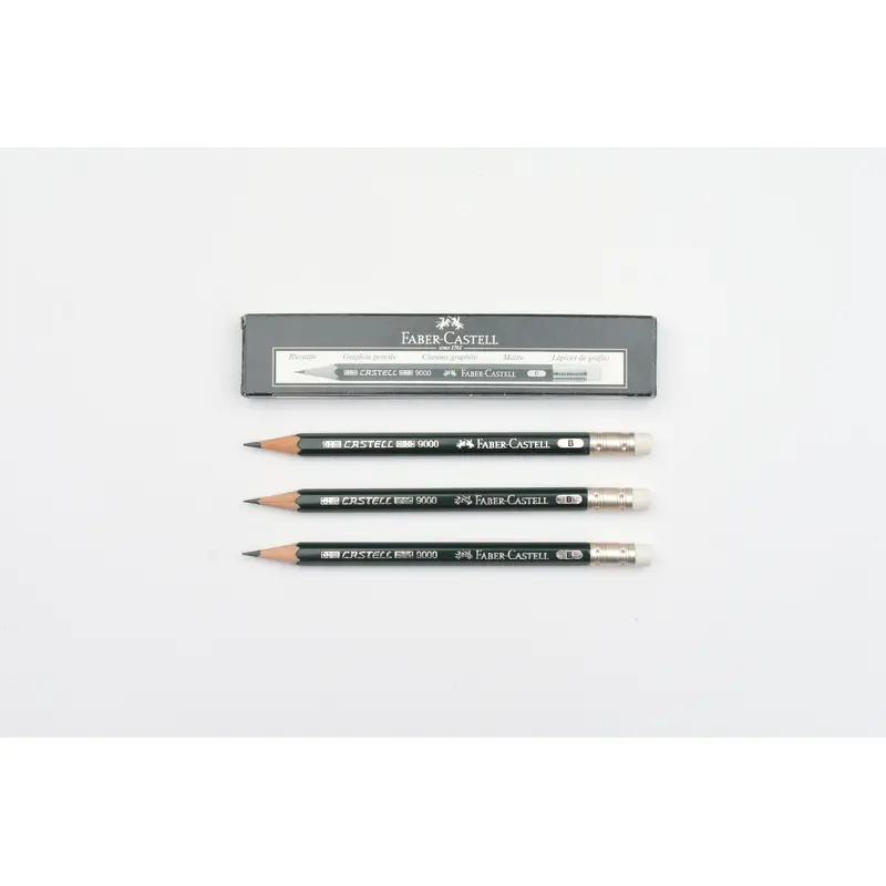 Faber-Castell - Castell 9000 Perfect Pencil Refills - Pack of 3