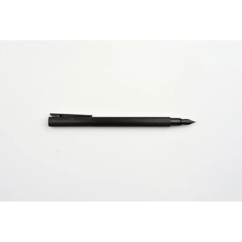 Faber-Castell - Design Neo Slim Fountain Pen - Gunmetal Aluminum