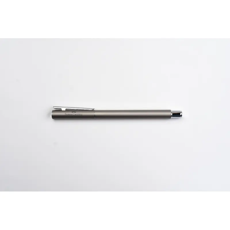 Faber-Castell - Design Neo Slim Fountain Pen - Stainless Steel Matte
