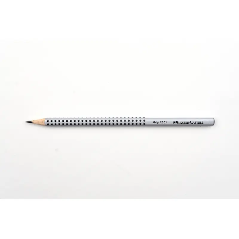 Faber-Castell - Grip 2001 Graphite Pencil - Silver
