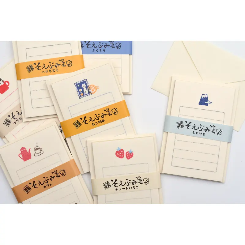 Furukawa Paper Soebumi-Sen Mini Letter Set - Vol 2