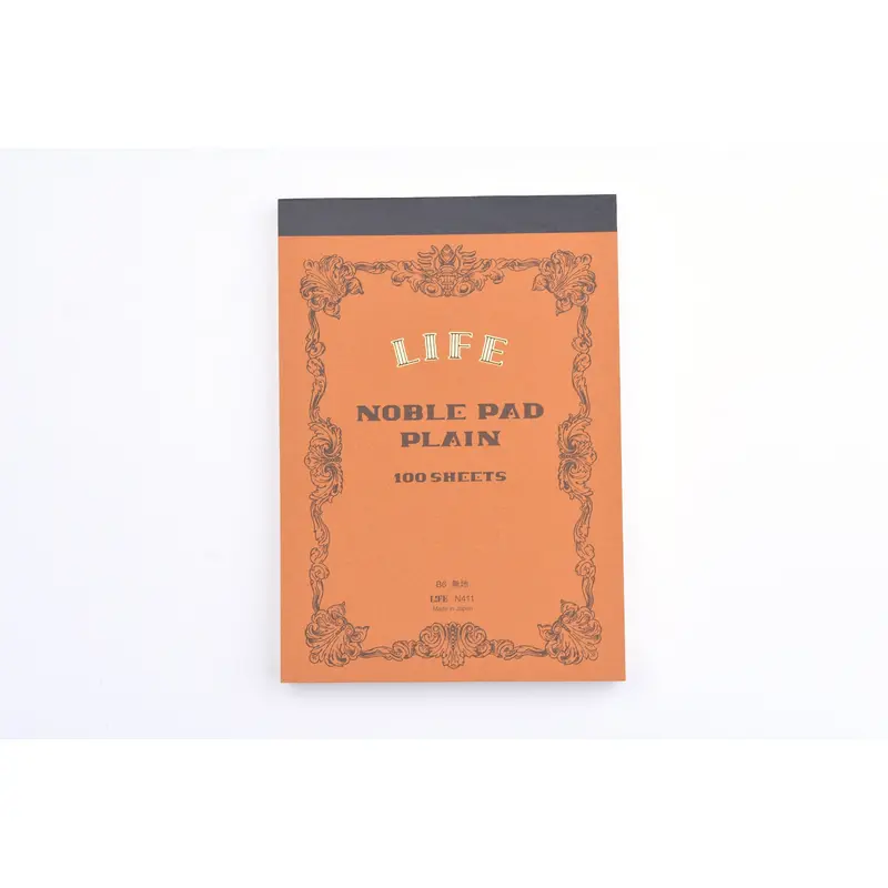 Life Noble Note Pad - B6 - Plain