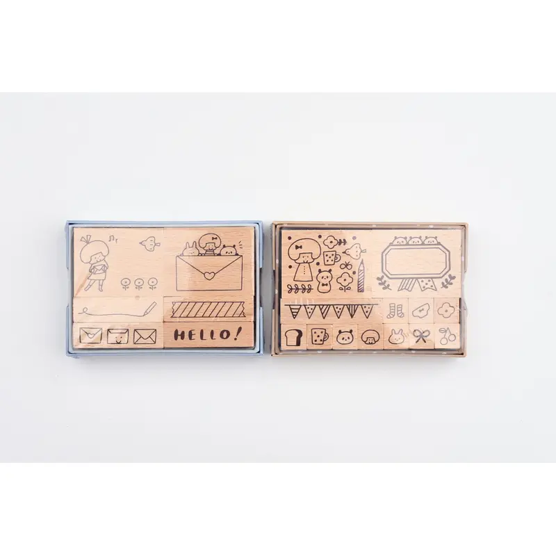 Mark's x Mizutama Wooden Stamp Set