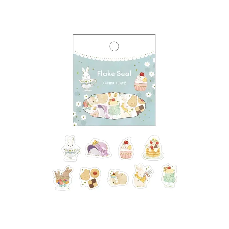 Papier Platz - Flake Stickers - Sweet Bunny