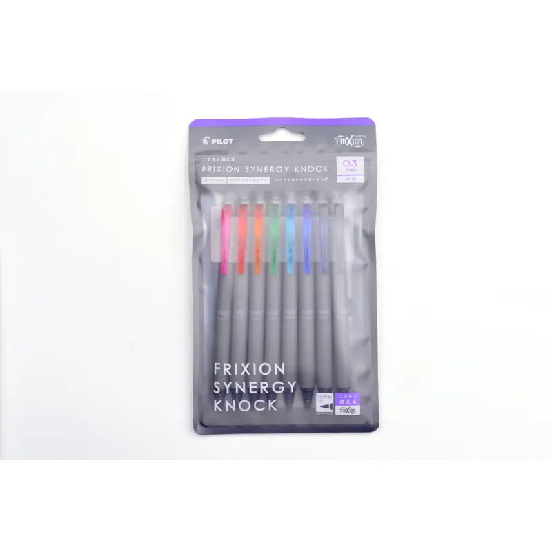Pilot FriXion Synergy Knock - 0.3mm - Set of 8