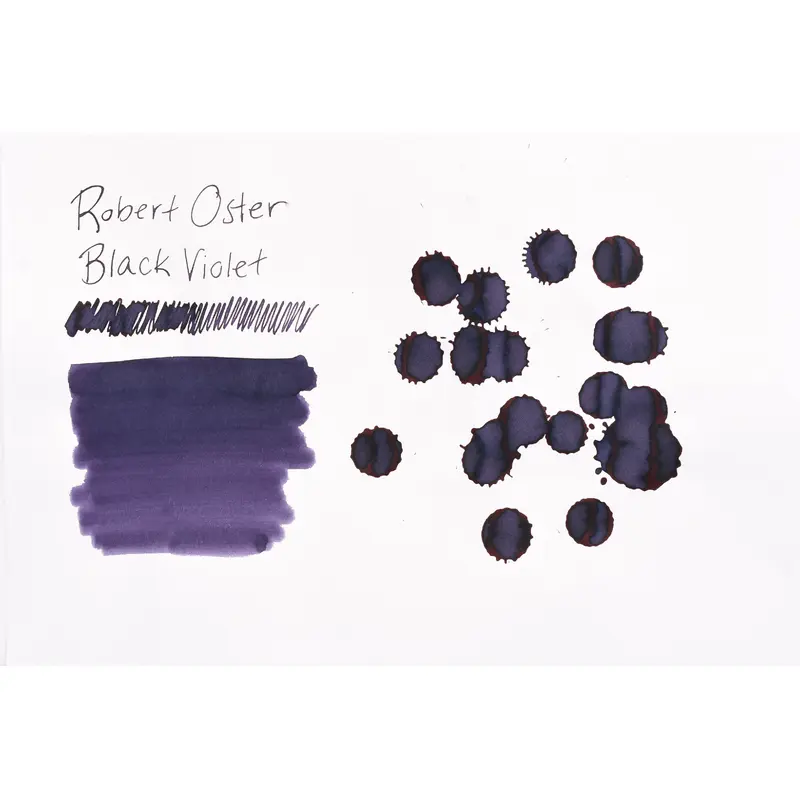 Robert Oster Signature Ink - Black Violet - 50ml