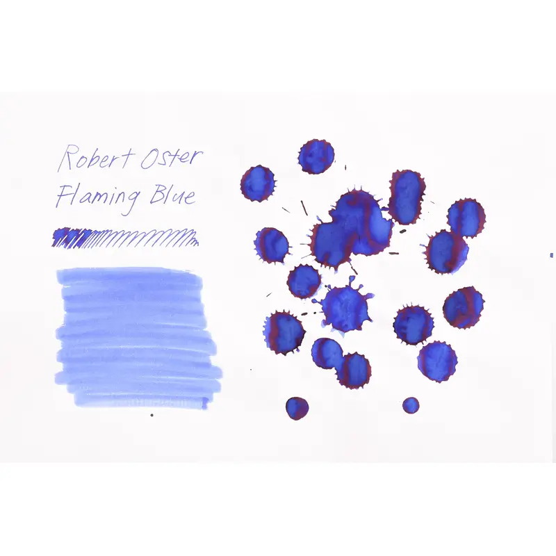 Robert Oster Signature Ink - Flaming Blue - 50ml