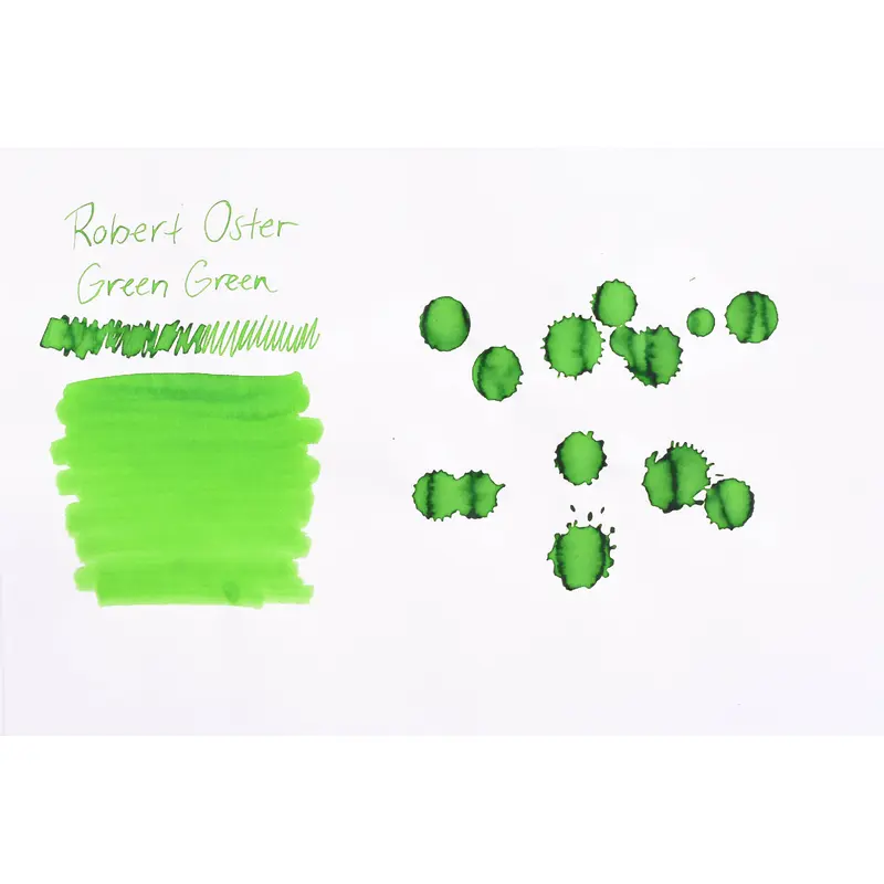 Robert Oster Signature Ink - Green Green - 50ml