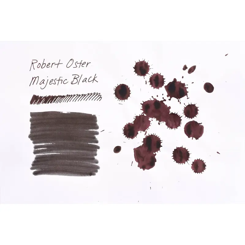 Robert Oster Signature Ink - Majestic Black - 50ml