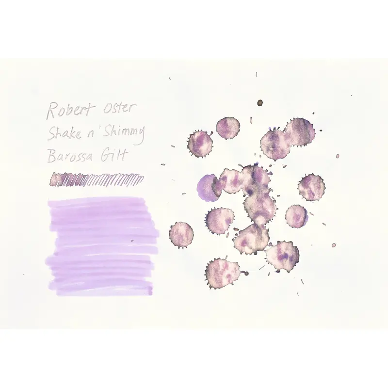 Robert Oster Signature Ink - Shake n' Shimmy - Barossa Gilt - 50ml