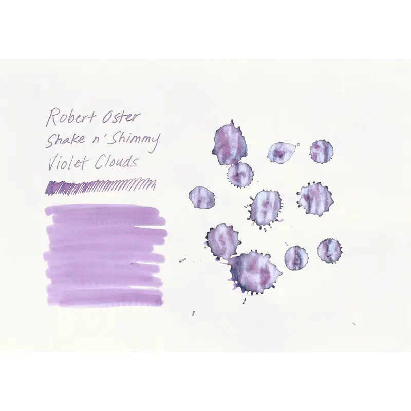 Robert Oster Signature Ink - Shake n' Shimmy - Violet Clouds - 50ml