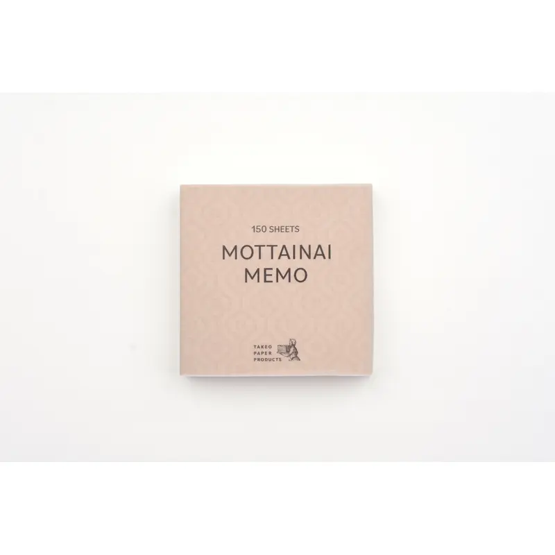 Takeo Paper Products - Mottainai Memo - Assorted 07