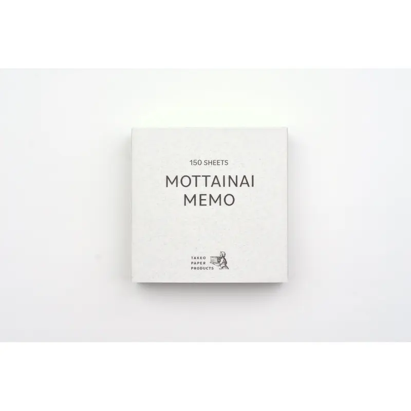 Takeo Paper Products - Mottainai Memo - Ingres Color