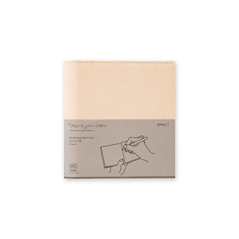 MD Notebook Cover - A5 Square - Hard Paper