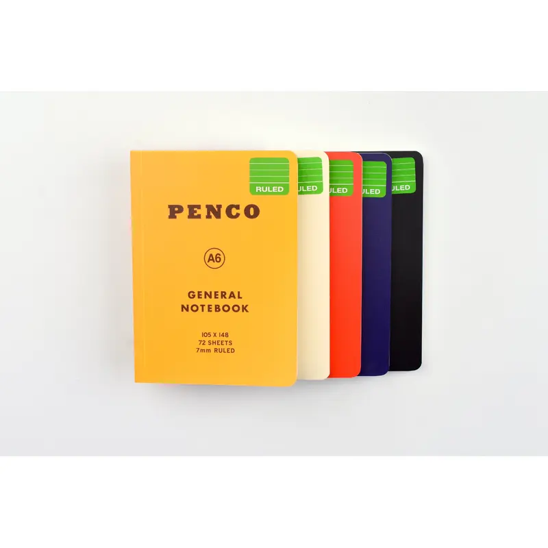 Penco General Notebook - A6 Ruled