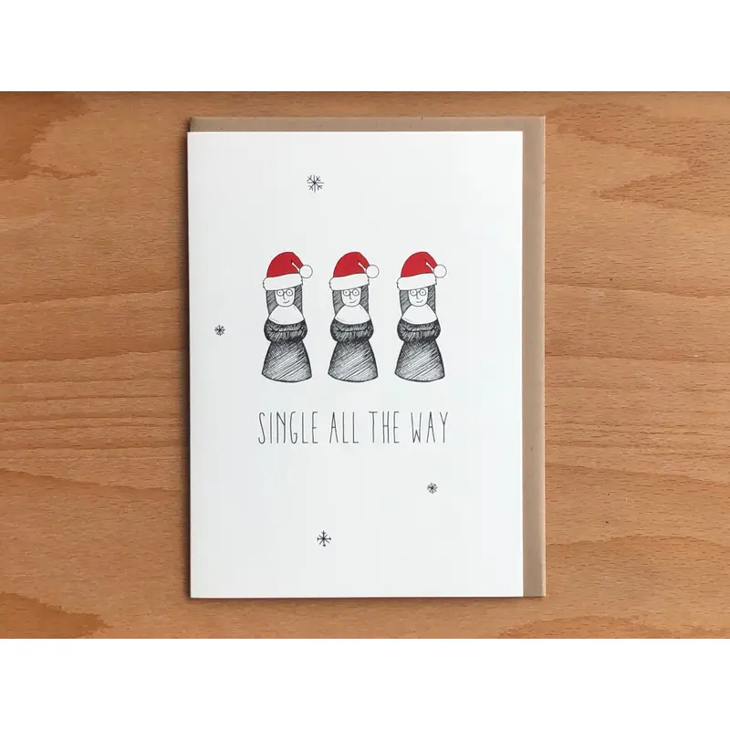 Single All the Way Card