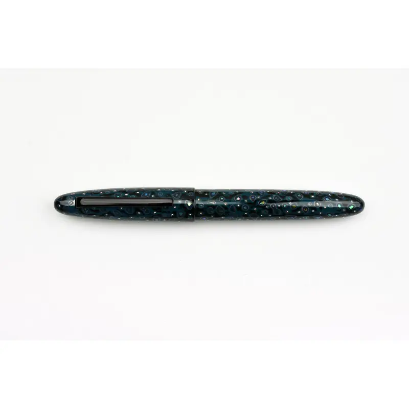 Taccia Miyabi Shin Tsugaru Nuri Fountain Pen - Ao-iro - Limited Edition