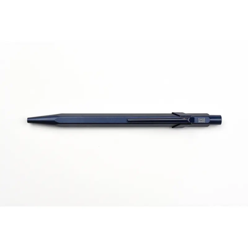 Caran d'Ache x Nespresso 849 Ballpoint Pen - Metallic Blue - Special Edition 6