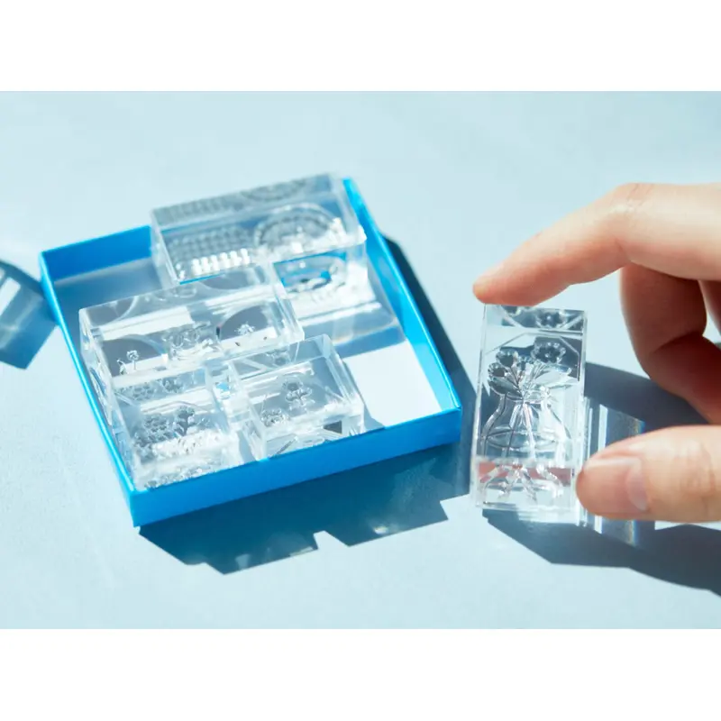 Hitotoki Kori Jirushi Clear Stamp Set - Set of 6