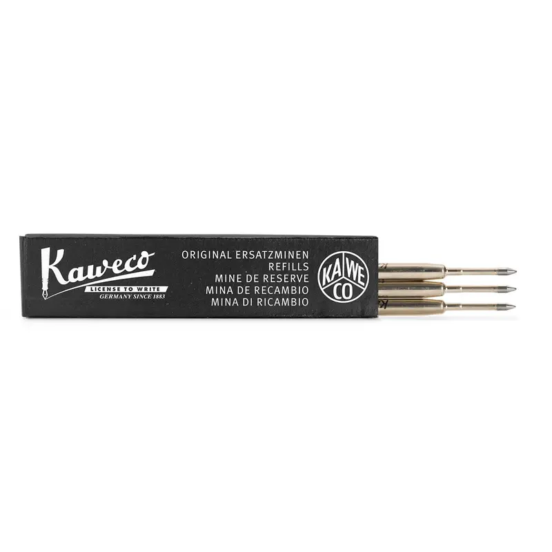 Kaweco G2 Ballpoint Refill - Black - 3pcs