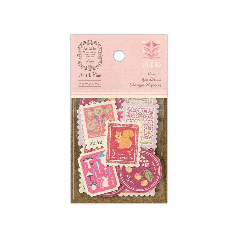 NB - Nuku Flake Stickers - Antik Piac - Roche