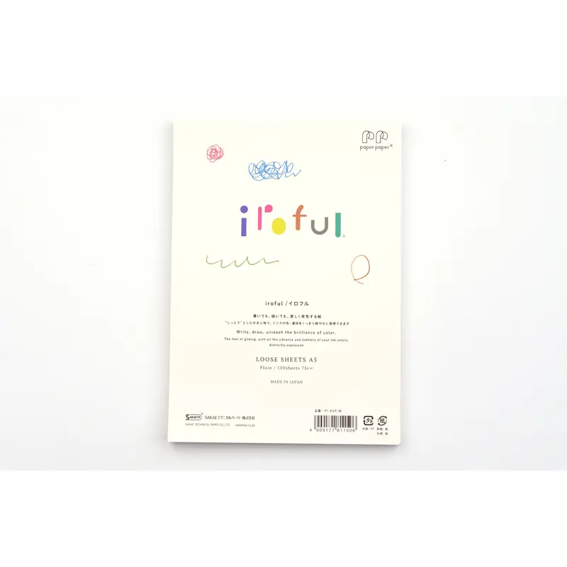 Sakae TP Iroful Loose Leaf Paper - A5 - Plain