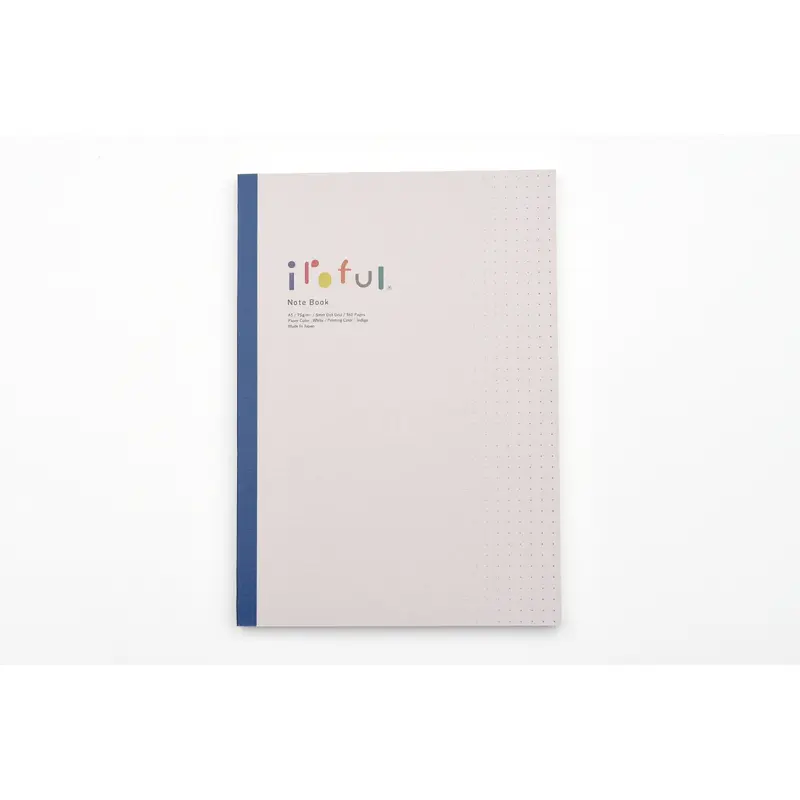 Sakae TP Iroful Soft Cover Notebook - A5 - Dot Grid - 160 Pages