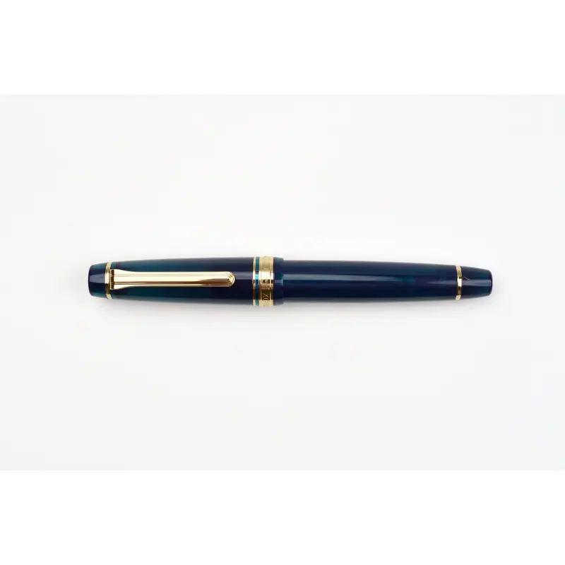 BUNGUBOX Original Oversized Fountain Pen - Fujiyama Blue