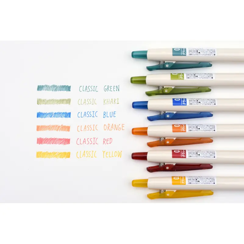 Pilot Juice Gel Pen - Classic Color - 0.5mm