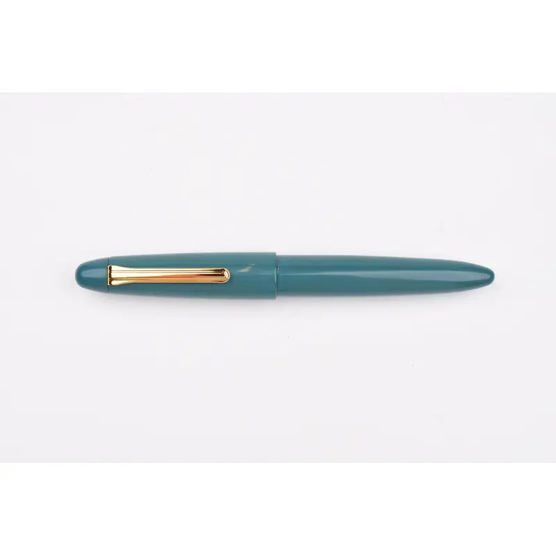 Sailor 1911 King of Pen - Color Urushi Kaga - Ebonite Fountain Pen - Teal Blue