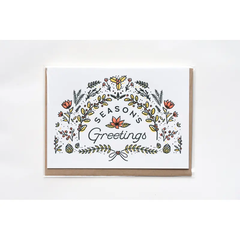Season's Foliage Greeting Card