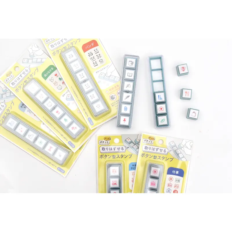 Kodomo No Kao - Pochitto Pick - Detachable Push-button Stamp